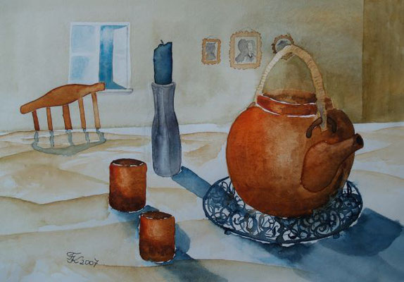 Teekanne - 32x48,5 cm