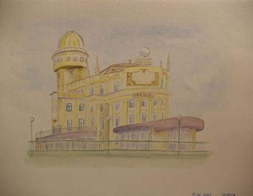 Wien Urania - 30x40 cm