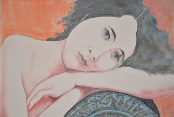 Mädchen 2 - 30x40 cm