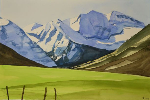 Gebirge - 38x56 cm