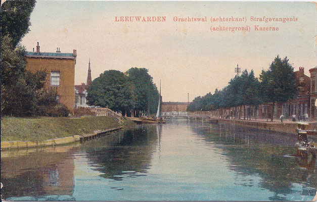078 Ansichtkaart-Gevangenis Leeuwarden