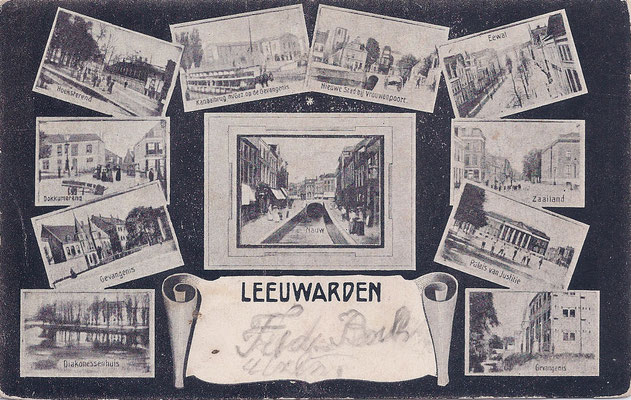 094 Ansichtkaart-Gevangenis Leeuwarden