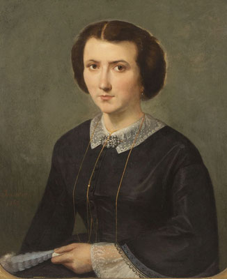 Baltazara Calderón, duquesa de Oyambaro. Antonio Salas Avilés (1832).