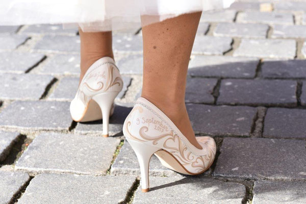 pumps voor bruid