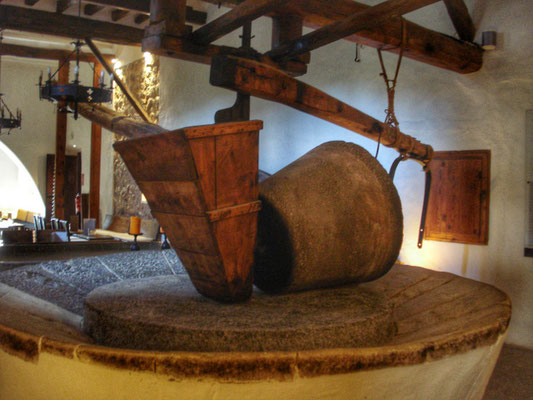 alte Olivenpresse