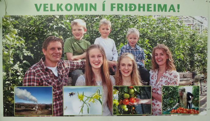 Bei der Paradeiser Familie 