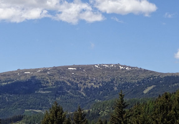 letzter Schnee auf der Saualm