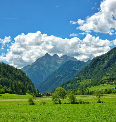 Blick zum Reschenpass