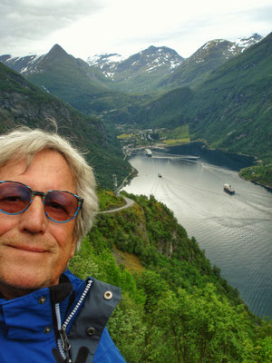 auf den Fjord