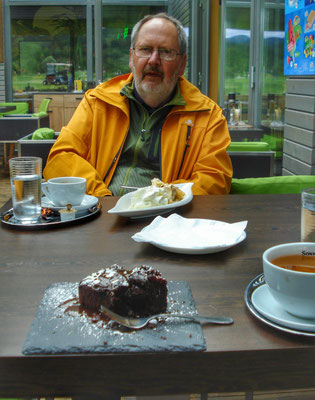 Golfplatz Frühstück