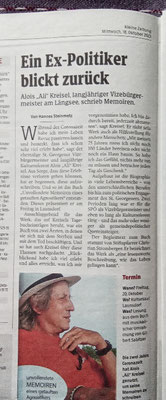 Artikel in der Kleinen Zeitung