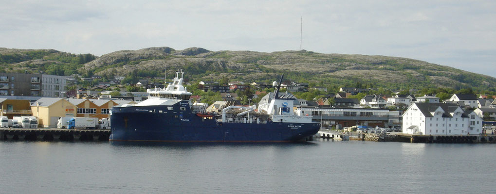 Öl Service Schiff