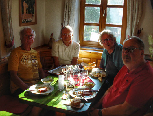 Treff mit Franz St. und Hans Sch.