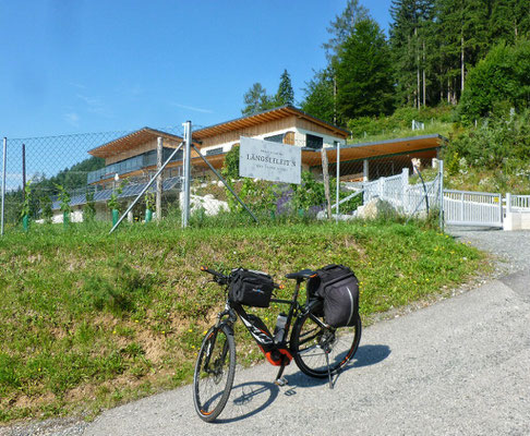 Abfahrt vor der Längseeleitn