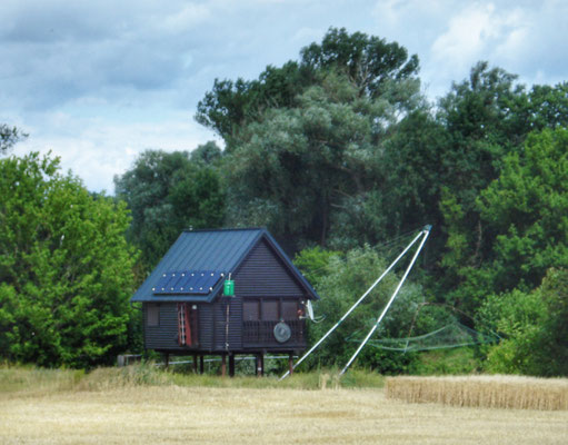 Fischerhütte an der March