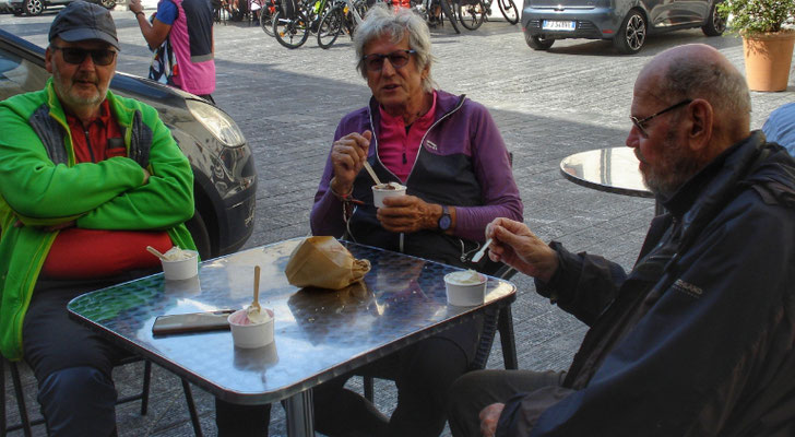 Beim Eis in Venzone