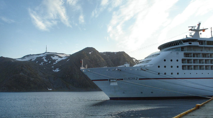 unsere Yacht im Schnee