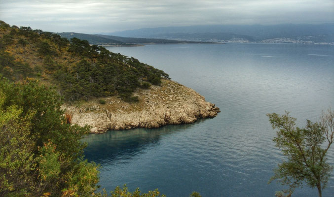 die Bucht von Vrbnik