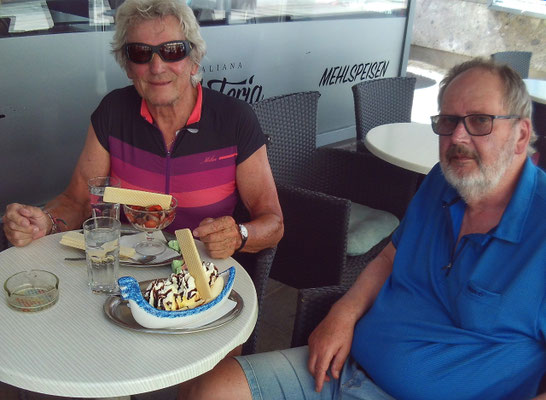 Eis beim Mauricio