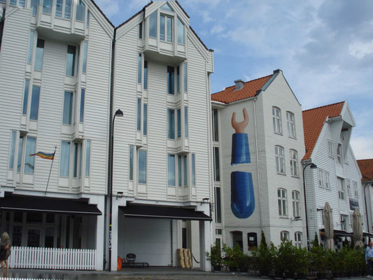 in der Stadt