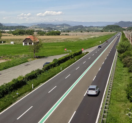 wenig Verkehr auf der S37