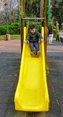 am interessantesten der Spielplatz