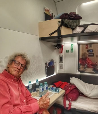 im ÖBB Schlafwagen
