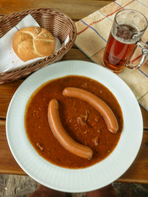 Endlich a Würstl