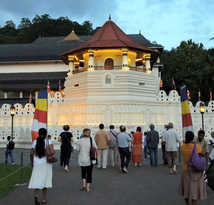 der Zahntempel in Kandy