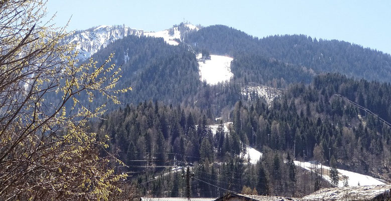 Noch genug Schnee am Lusari