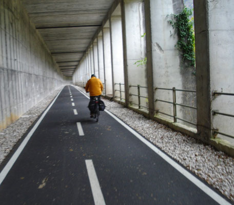 neue Strecke nach Moggio Udinese