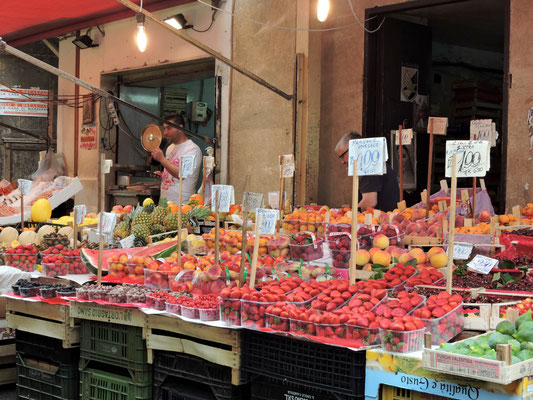 am Markt von Palermo