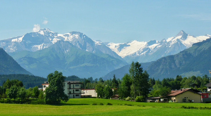 Blick zum Kitzsteinhorn (Rechte Spitze)