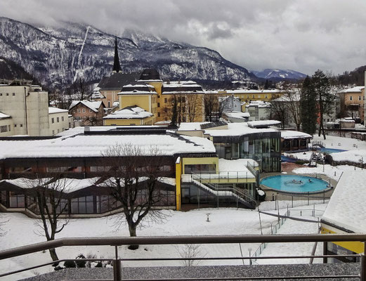 Blick von meinem Hotelzimmer