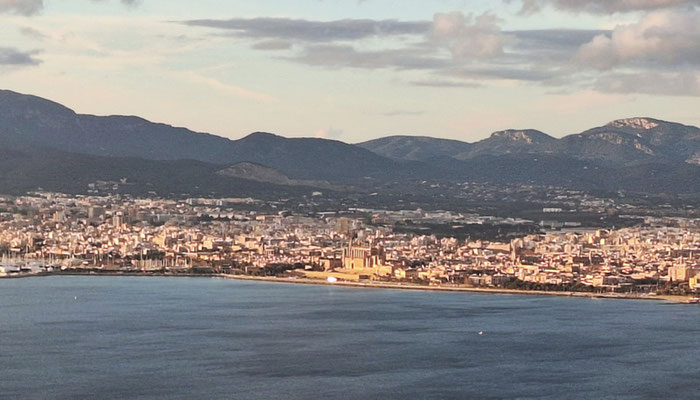 Anflug Palma