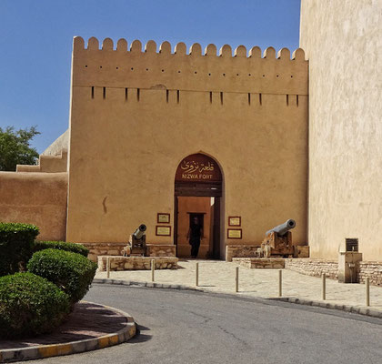 Eingang Nizwa Fort