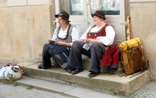 Zwei Wanderfrauen