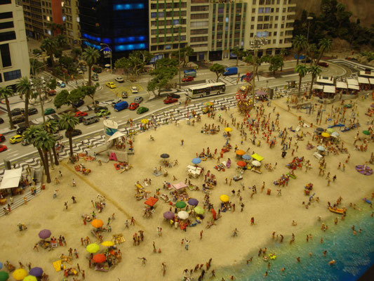 am Strand von Rio