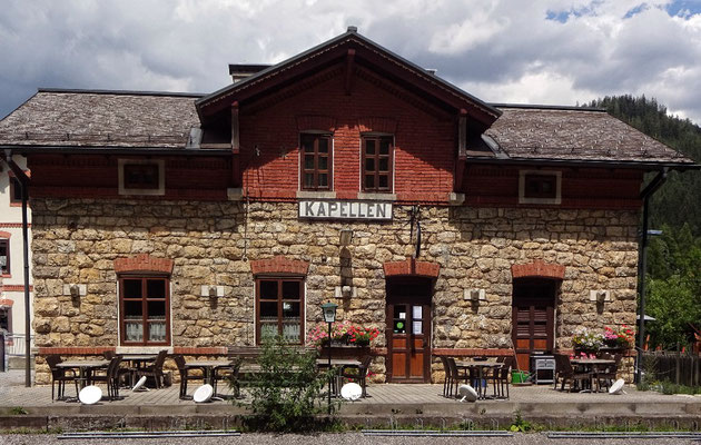 Alter Bahnhof, jetzt Café 