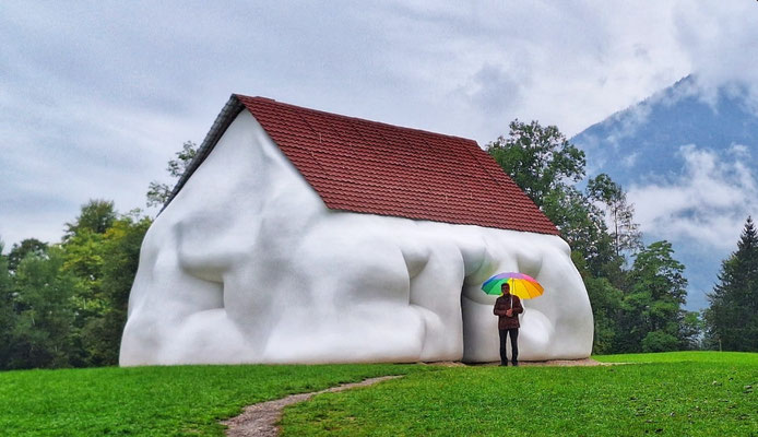 ist ein fettes Haus Kunst???