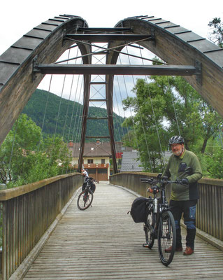 Radbrücke...