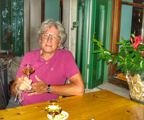 Wie immer Grappa Barique zum Abschluss