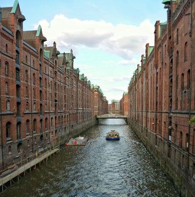 In der Speicherstadt