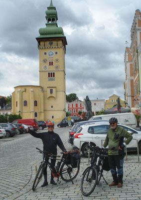 am Hauptplatz in Retz