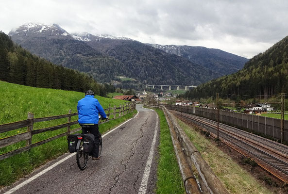 Franz immer nahe der Bahn