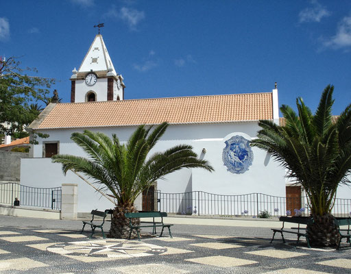 Kirche vom Hauptort Vila Baleira