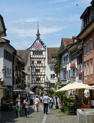 Uhrturm in Stein am Rhein 