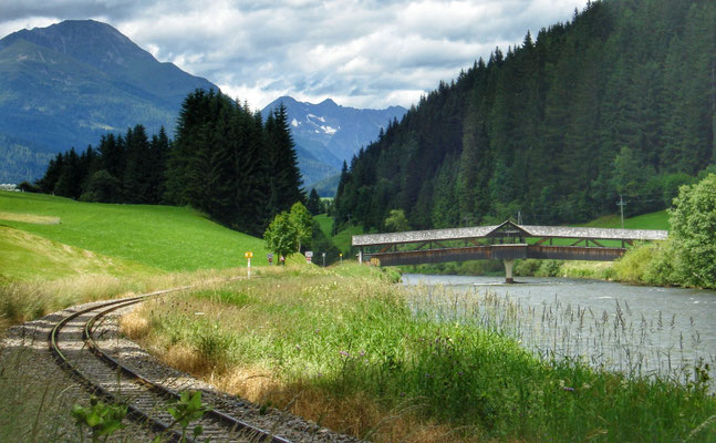 Radbrücke vor Tamsweg