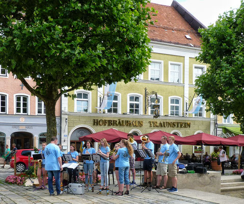 Jugend Blasmusik in Traunstein 