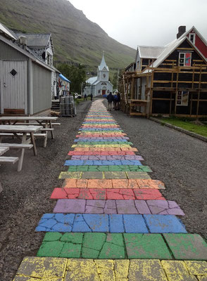 Regenbogen Straße